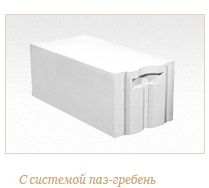 Газобетонный блок ГРАС D600, B3.5, 600x250x300 мм