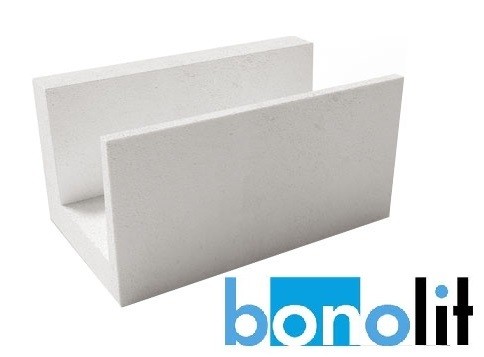 U-образный блок Bonolit г. Малоярославец D500 500*250*375